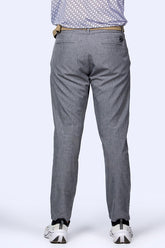 GOLF PANTS SILVER GREY MELANGE